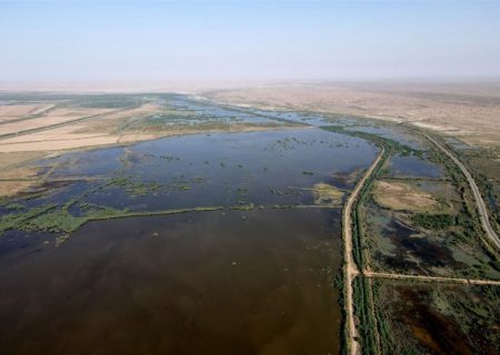 استاندار خوزستان: ۵۰ درصد تالاب هورالعظیم آبگیری شد