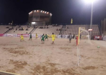 تیم پارس جنوبی بوشهر در لیگ برتر فوتبال ساحلی صدرنشین ماند