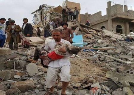 آمار جنایات ائتلاف سعودی طی ۲۳۰۰ روز تجاوز علیه یمن