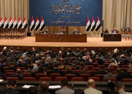 درگیری در جلسه پارلمان عراق