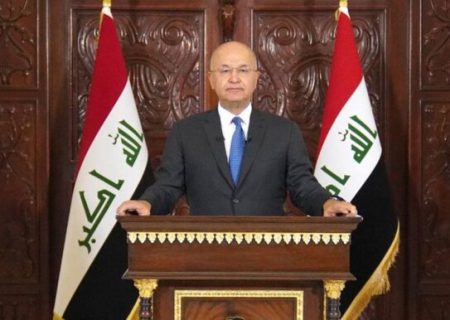 برهم صالح: انفجارهای بغداد، تشکیل دولت و صلح داخلی را تهدید می‌کند