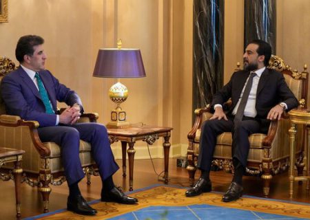 گفت‌وگوی رئیس پارلمان عراق با مقامات اقلیم درباره بحران سیاسی این کشور