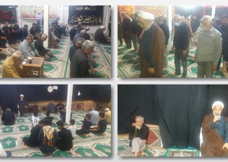 حضور امام جمعه دشتستان در جمع نمازگزاران مسجد ابوالفضل العباس (ع) محله حسین آباد برازجان