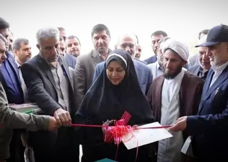 افتتاح دبیرستان ۱۲ کلاسه عفاف شهر جدید عالیشهر با حضور معاون پارلمانی رئیس جمهور